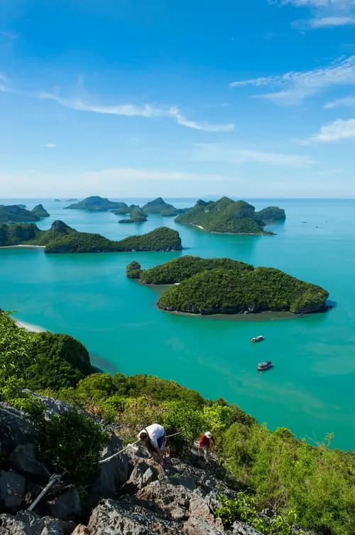 Premium-Tageskreuzfahrt von Koh Phangan zum Angthong Marine Park mit Orion