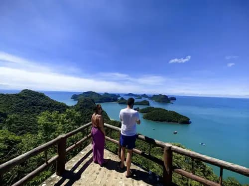 Angthong National Marine Park by speedboat